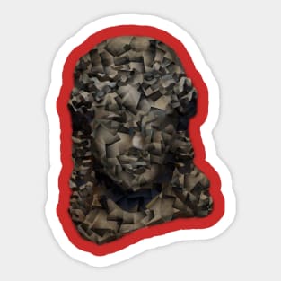 Ancient Statue of Greek Woman Series, Part III Sticker